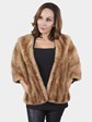 Woman's Pastel Mink Fur Stole