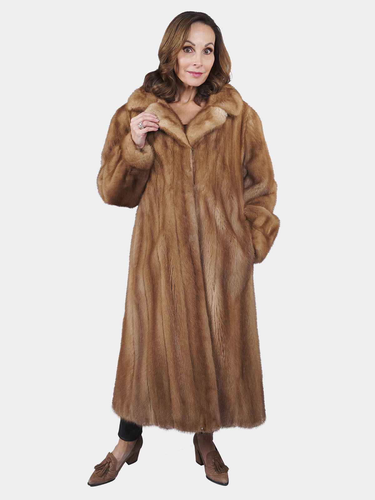 Woman's Lunaraine Mink Fur Coat