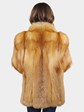 Woman's Red Fox Fur Jacket