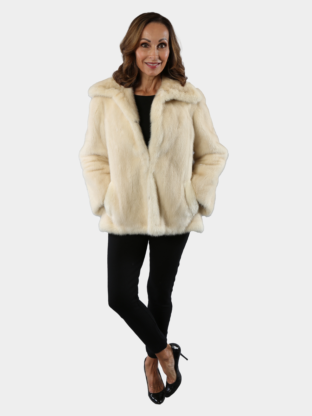 Woman's Gucci Tourmaline Mink Fur Jacket