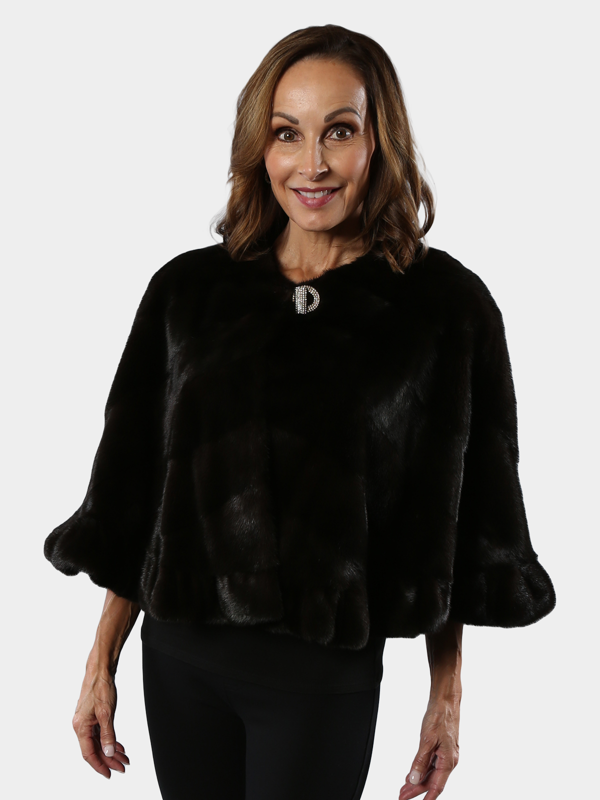 Woman's Ranch Female Mink Fur Cape