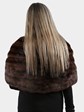 Woman's Natural Squirrel Fur Stole
