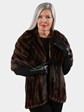 Woman's Natural Squirrel Fur Stole