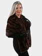 Woman's Natural Squirrel Fur Stole
