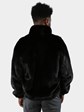 Man's Ranch Mink Fur Jacket Reverse to Leather