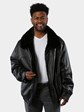 Man's Ranch Mink Fur Jacket Reverses to Leather