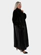 Woman's Ranch Female Mink Fur Coat