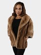 Woman's Pastel Mink Fur Stole