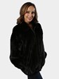 Woman's Ranch Female Mink Fur Jacket