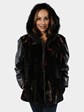 Woman's Multicolored Sheared Beaver Fur Parka or Vest