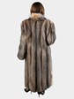 Woman's Crystal Fox Fur Coat