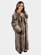 Woman's Crystal Fox Fur Coat