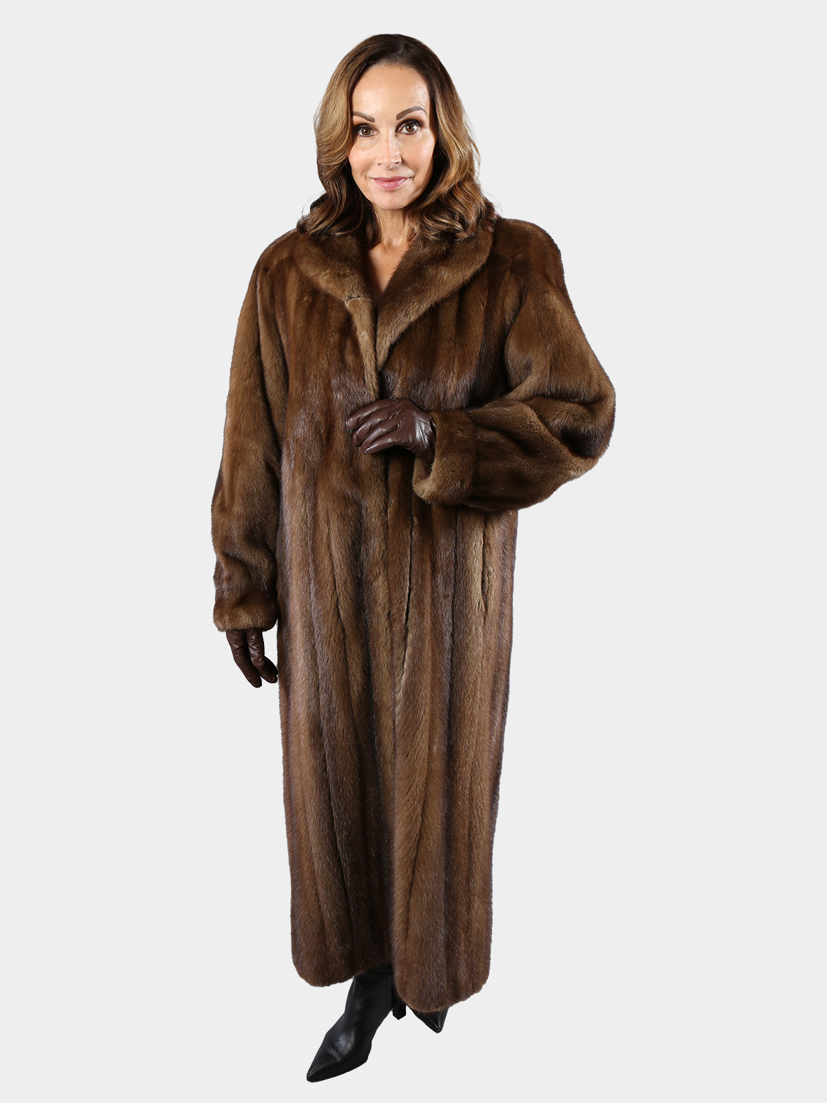 Woman's Lunaraine Mink Fur Coat