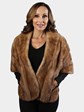 Woman's Vintage Autumn Haze Mink Fur Stole