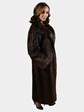 Woman's Brown Nutria Fur Coat