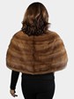 Woman's Vintage Autumn Haze Mink Fur Stole