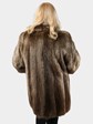 Woman's Medium Tone Beaver Fur Stroller
