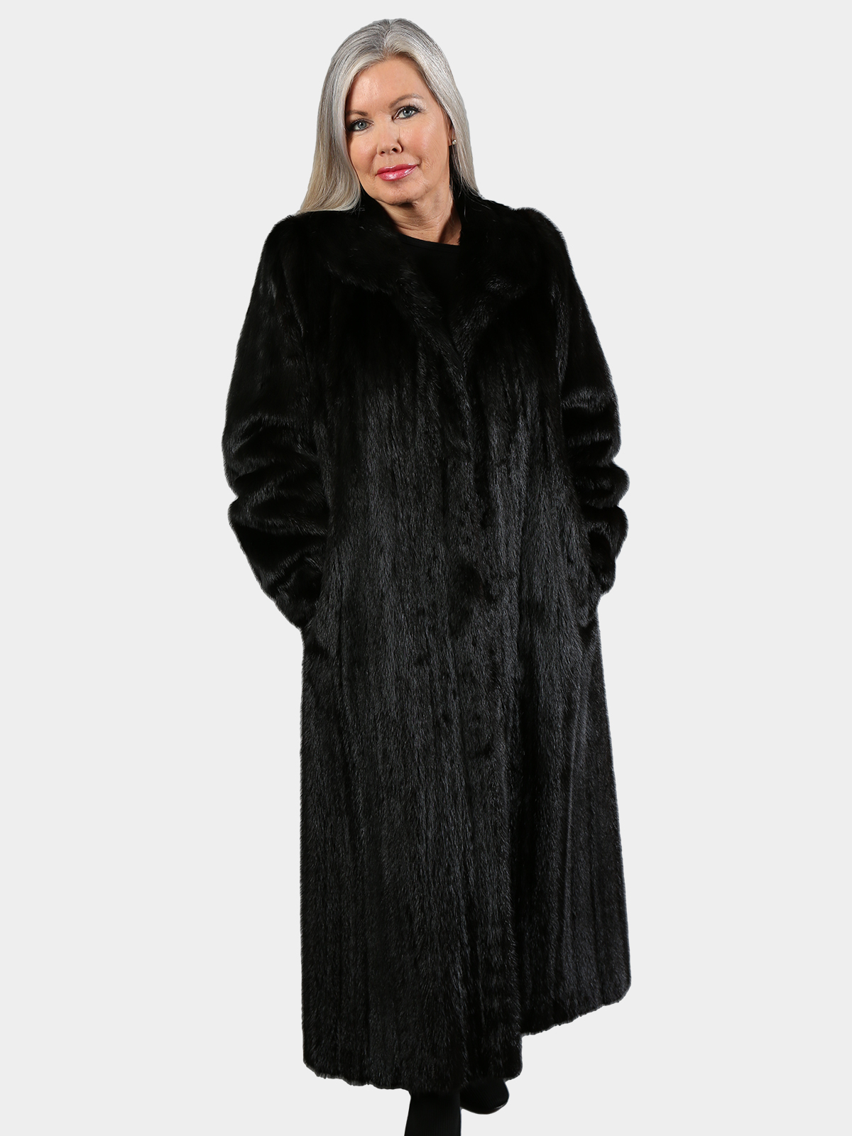 Woman's Ranch Female Mink Fur Coat