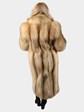 Woman's Natural Golden Isle Fox Fur Coat