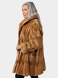 Woman's Whiskey Sheared Mink Fur Stroller