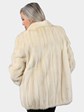 Woman's Plus Size Tourmaline Female Mink Fur Jacket