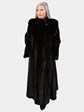 Woman's Ranch Female Mink Fur Swing Style Coat