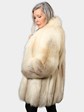 Woman's Golden Isle Fox Fur Stroller