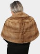 Woman's Vintage Autumn Haze Mink Fur Stole