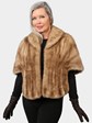 Woman's Vintage Autumn Haze Mink Fur Stole