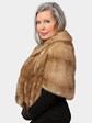 Woman's Vintage Autumn Haze Mink Fur Stole