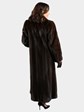 Woman's Mahogany Mink Fur Coat
