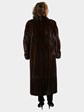 Woman's Neiman Marcus Mahogany Female Mink Fur Coat