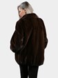 Woman's Mahogany Mink Fur Jacket