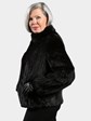 Woman's Ranch Cord Cut Mink Fur Jacket