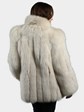 Woman's Blush Fox Fur Jacket