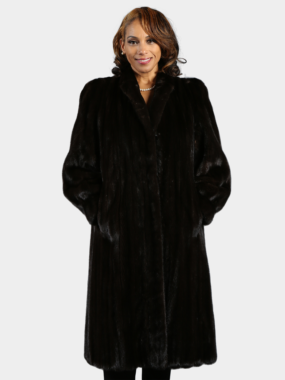 Woman's Blackglama Female Mink Fur Coat