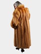 Woman's Red Fox Fur Coat