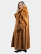 Woman's Red Fox Fur Coat