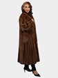 Woman's Plus Size Demi Buff Female Mink Fur Coat