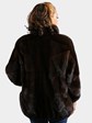 Woman's Deep Mahogany Mink Fur Jacket