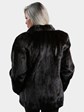 Woman's Deepest Mahogany Mink Fur Jacket