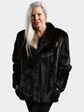 Woman's Deepest Mahogany Mink Fur Jacket