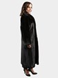 Woman's Petite Blackglama Female Mink Fur Coat