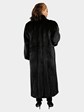 Woman's Plus Size Ranch Mink Fur Coat