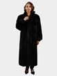 Woman's Plus Size Ranch Mink Fur Coat