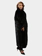 Woman's Plus Size Ranch Mink Fur Coat