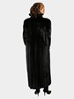 Woman's Plus Size Blackglama Female Mink Fur Coat