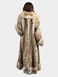 Woman's Vintage Cat Lynx Fur Coat