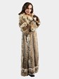 Woman's Vintage Cat Lynx Fur Coat
