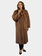 Woman's Plus Size Vintage Lunaraine Female Mink Fur Coat